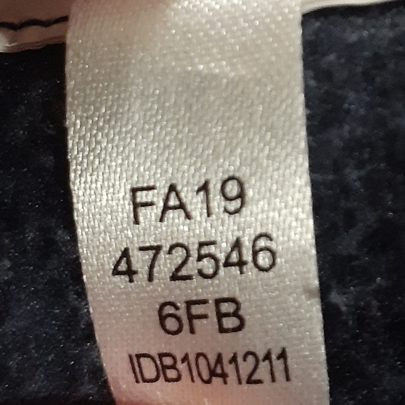 Oakley Men's Overlock Sweater 472546 Foggy Blue Yellow Stitching Pullover Large - Picture 6 of 7